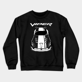 Dodge Viper ACR 5th generation - White Stripes Crewneck Sweatshirt